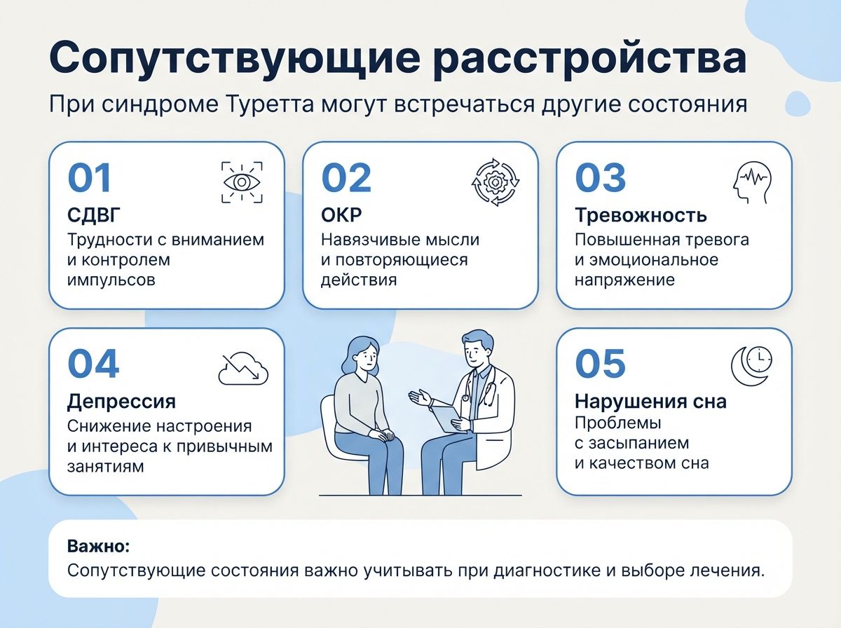 Лечение синдрома Туретта в Сасово инфографика
